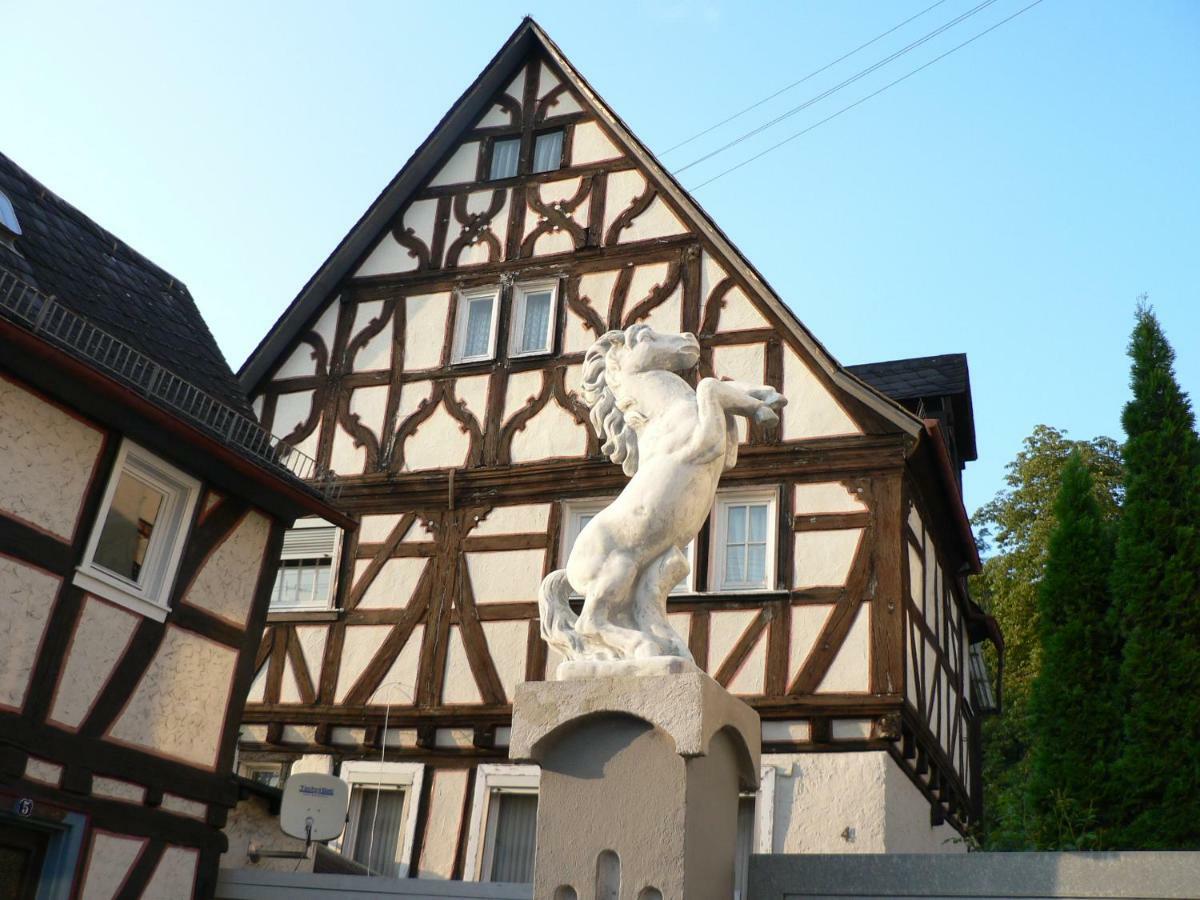 Gaestehaus Cheval Blanc ลอร์คอัมไรน์ ภายนอก รูปภาพ
